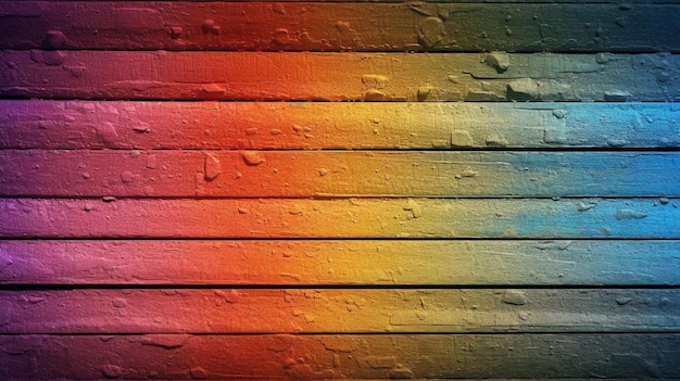 Scratched rainbow texture background for banners and posters Generated AI