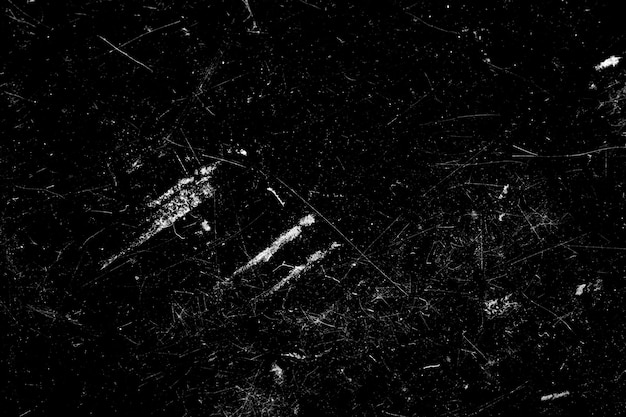 Scratches isolated on a black background template for design