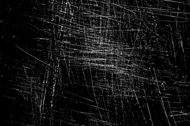 Scratches isolated on black