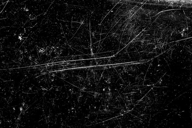 Scratches isolated on black