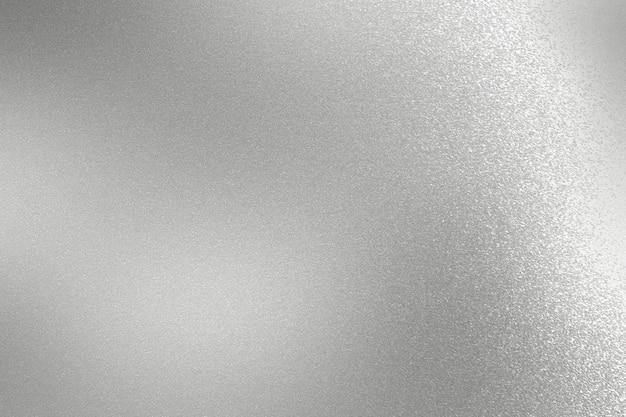 Photo scratches on silver metallic sheet abstract texture background