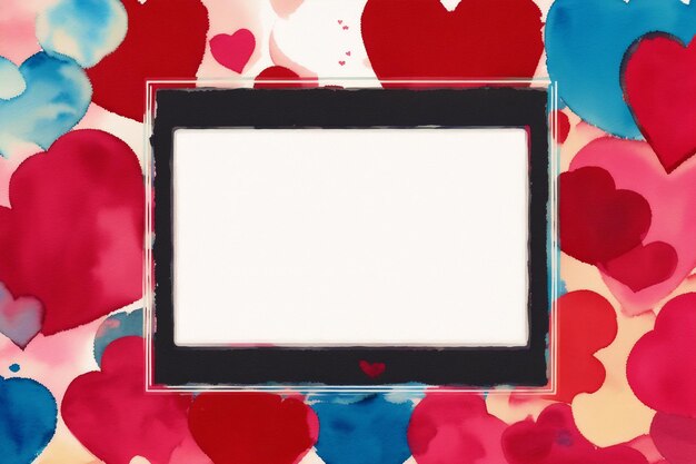 A screen with a heart on it that says love.