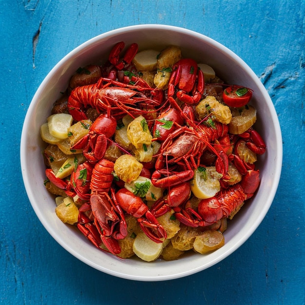 Scrumptious Crawfish Medley