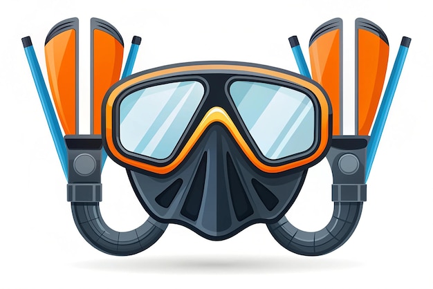 scuba mask and snorkel