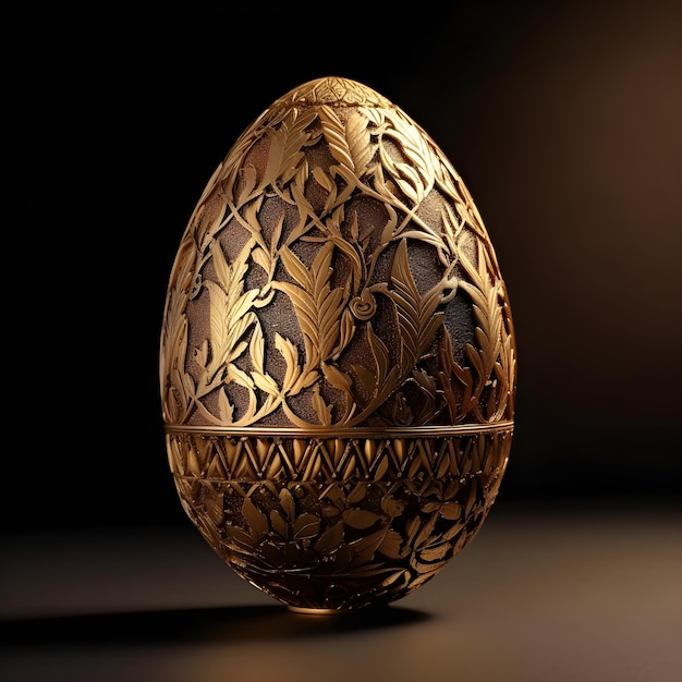 a sculpture of a dragon egg with texture detail and color