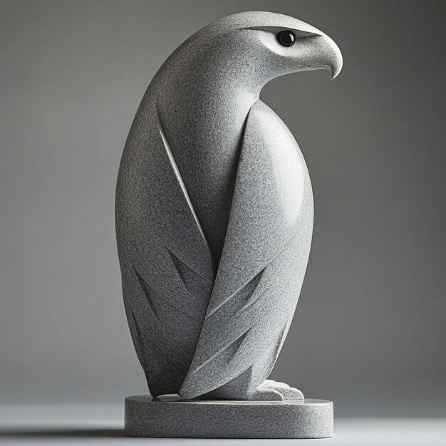 Photo sculpture of a eagle