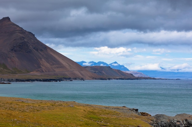 Sea Coastline of East Iceland