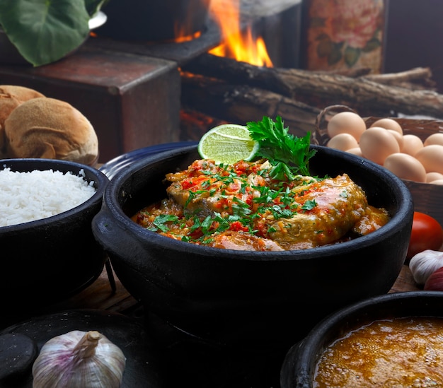 Sea fish stew, moqueca