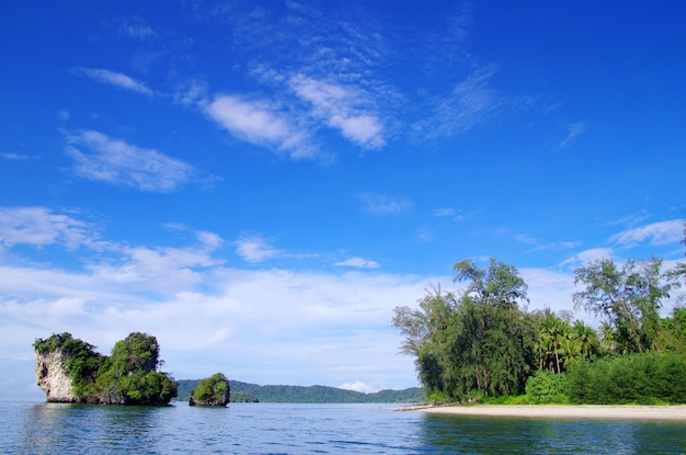 Sea in Krabi Thsiland