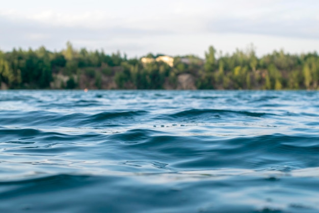 Sea or ocean water background water surface