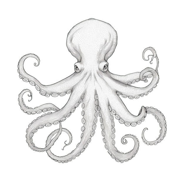 Sea Octopus ai generated