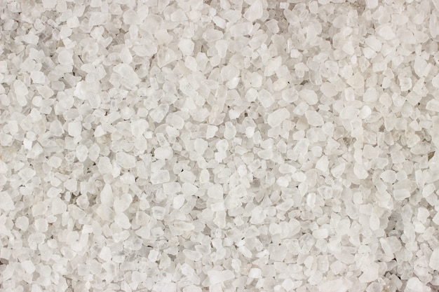 Sea salt texture and surface