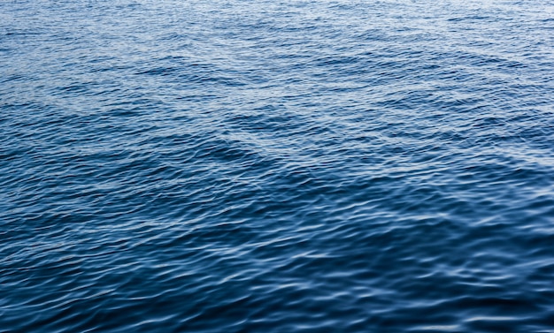 Sea surface with waves