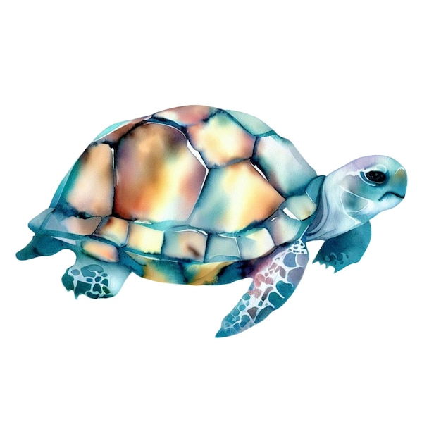 Sea Turtle Watercolor Sublimation