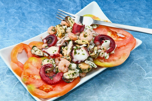 Seafood salad