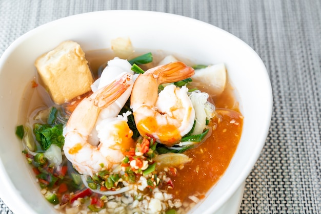 Seafood thai sukiyaki