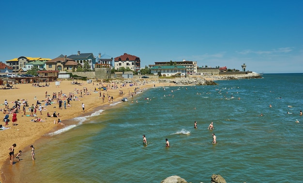 Seafront Kaspiysk located on the Caspian Sea