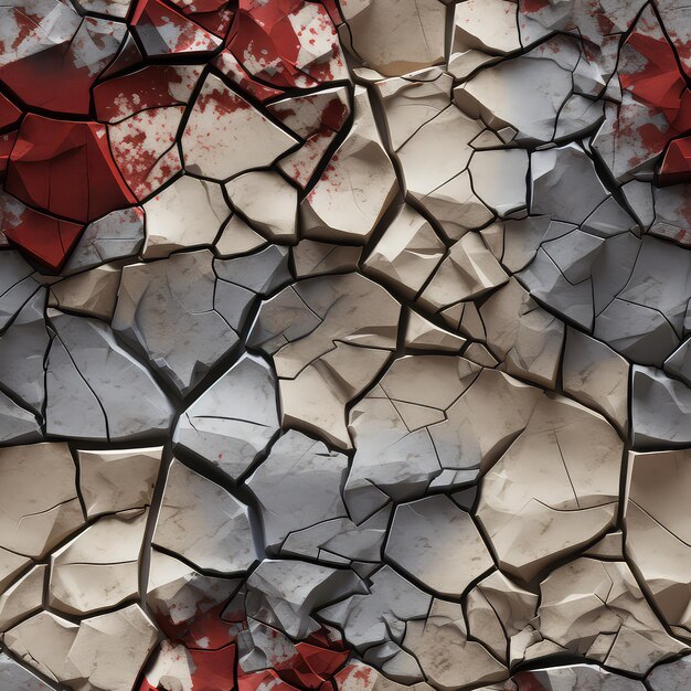 Photo seamless abstract grunge cracked texture pattern