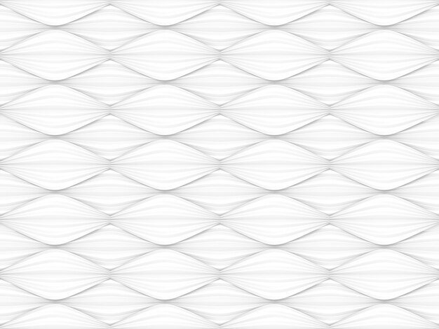 Photo seamless abstract modern white curve artwork style wall background.