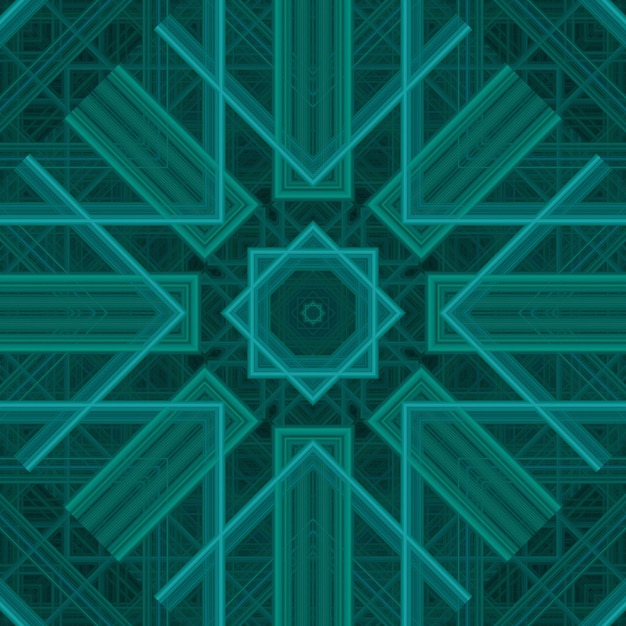 Seamless abstract pattern Square background of lines and patterns Kaleidoscope of textures