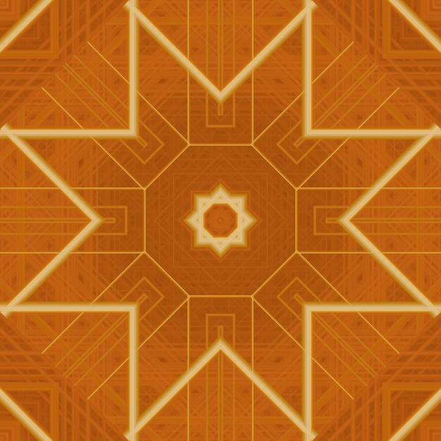 Seamless abstract pattern Square background of lines and patterns Kaleidoscope of textures