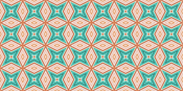 Seamless abstract patterns Background of rhombus and triangle patterns Star patterns Fashion trends