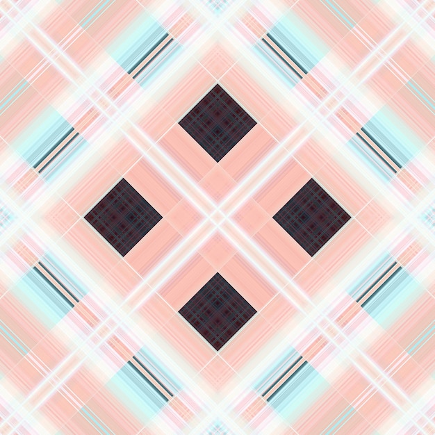 Seamless abstract Scottish patterns Patterns of rhombuses and lines Digital random patterns