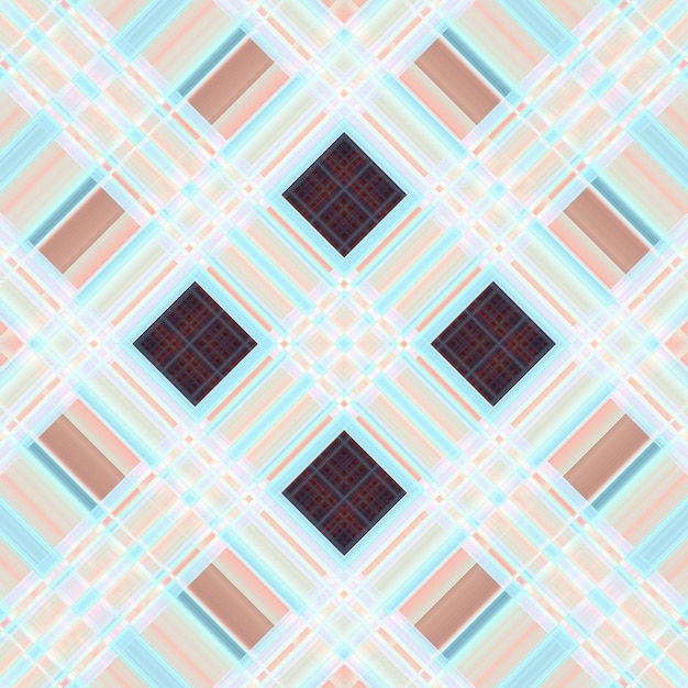 Seamless abstract Scottish patterns Patterns of rhombuses and lines Digital random patterns