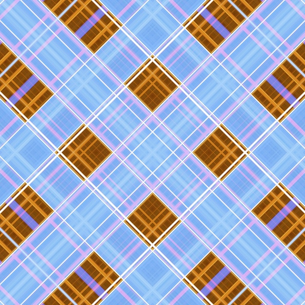 Seamless abstract Scottish patterns Patterns of rhombuses and lines Digital random patterns