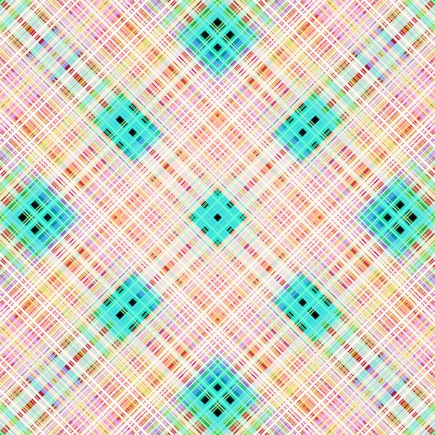 Seamless abstract Scottish patterns Patterns of rhombuses and lines Digital random patterns