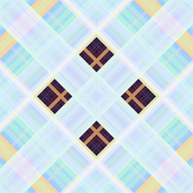 Seamless abstract Scottish patterns Patterns of rhombuses and lines Digital random patterns