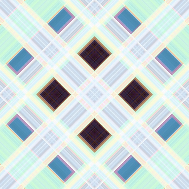 Seamless abstract Scottish patterns Patterns of rhombuses and lines Digital random patterns