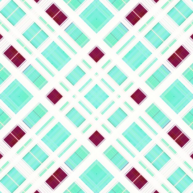 Seamless abstract Scottish patterns Patterns of rhombuses and lines Digital random patterns