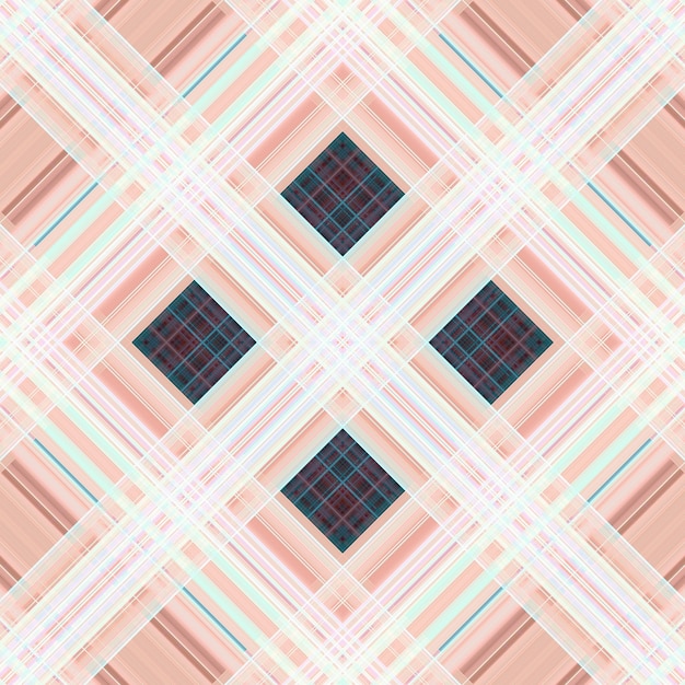 Seamless abstract Scottish patterns Patterns of rhombuses and lines Digital random patterns