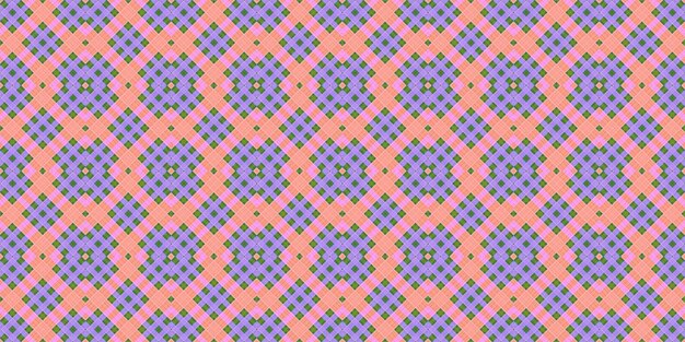 Seamless abstract Scottish patterns Patterns of rhombuses and lines Digital random patterns