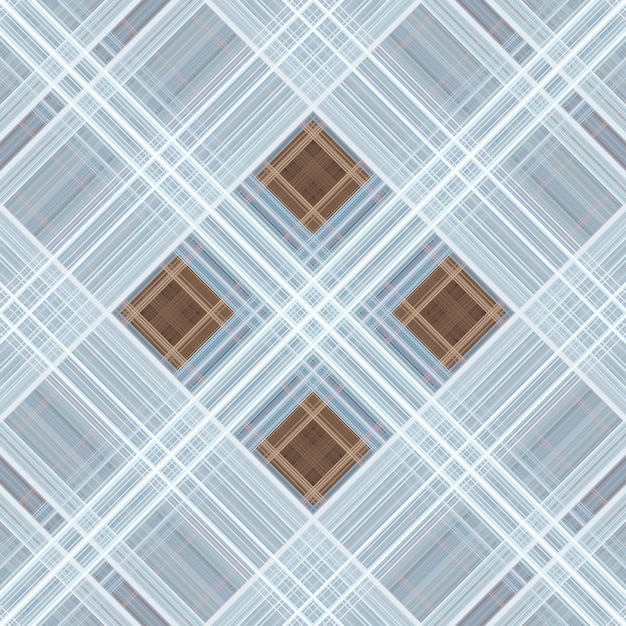 Seamless abstract Scottish patterns Patterns of rhombuses and lines Digital random patterns