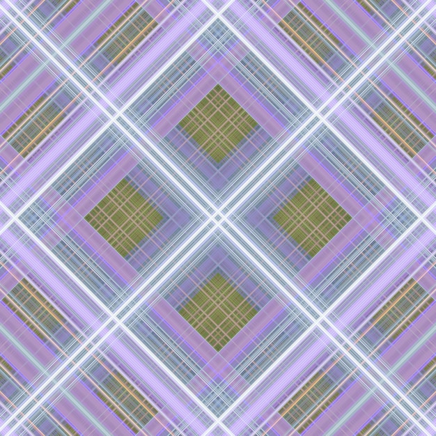 Seamless abstract Scottish patterns Patterns of rhombuses and lines Digital random patterns