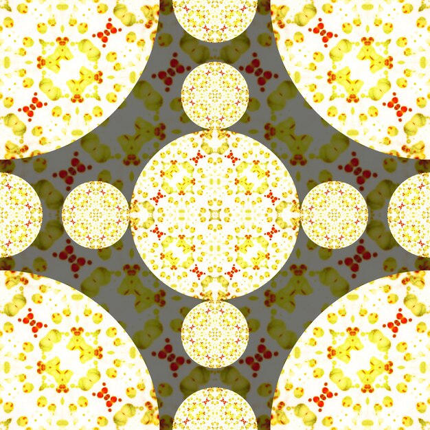 Photo seamless abstract symmetrical pattern kaleidoscope texture