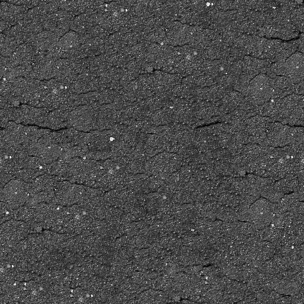 Photo seamless asphalt texture roadway grey background pattern with closeup details