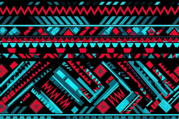 seamless aztec pattern repeating tribal designs geometric traditional continiuous wallpaper