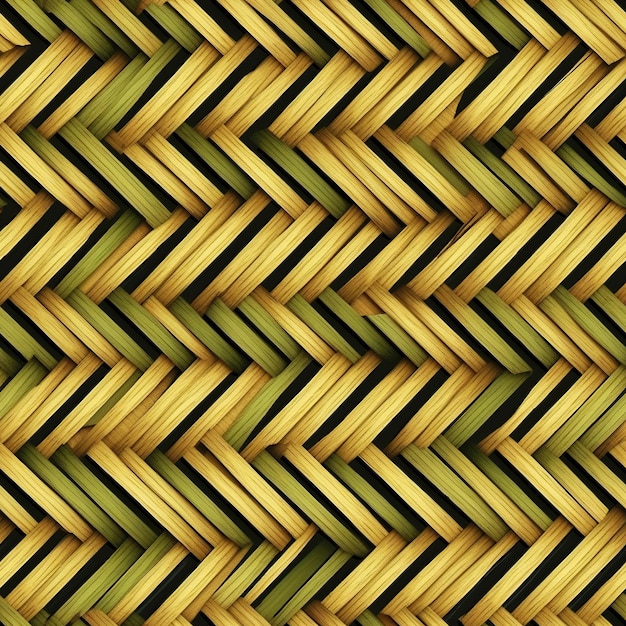 Seamless bamboo texture background generative ai