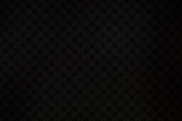 Seamless black background with a pattern of squares and rhombuses