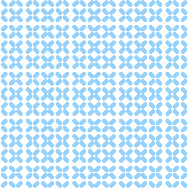 Seamless blue pattern tile background