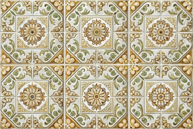 Seamless Ceramic Wall tiles design Texture Wallpaper design Pattern Graphics design Art Background