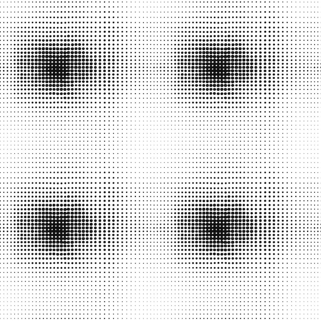 Photo seamless circle halftone pattern design