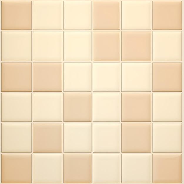 Seamless Cream Light Ceramic Tile Pattern