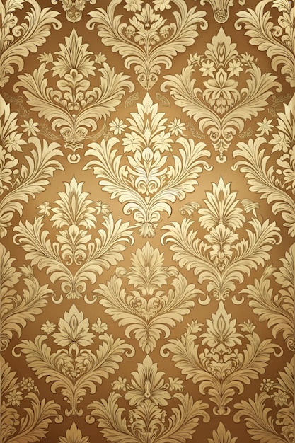 Seamless Damask Wallpaper beautiful and classic