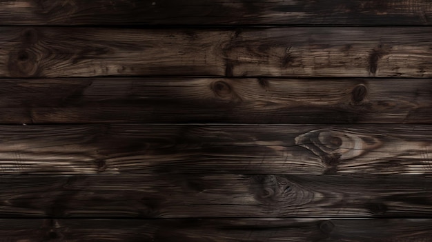 Seamless Dark Wood Background Texture