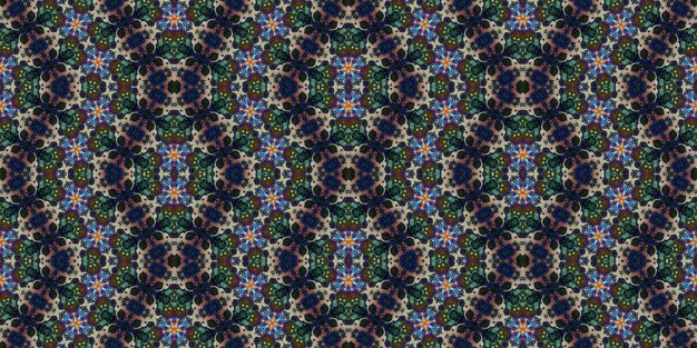 Seamless endless patterns Ornament texture