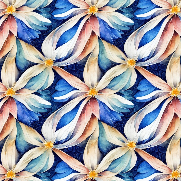 seamless floral pattern background